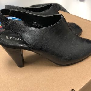Black Areosoles 3 1/2” heel
